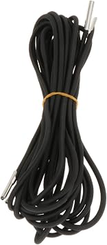 4X Replacement Cord for Zero Gravity Chair Chair Repair Cord Recliners Elastic Cord Laces for Outdoor Camping Chair Lounge Chairs, Black