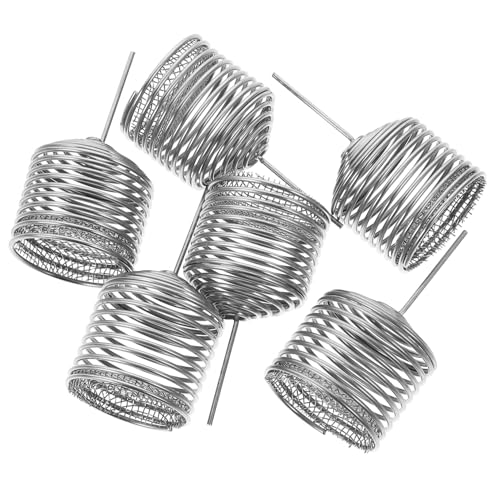 Kisangel 6pezzi Scatole Per Fertilizzazione in Acciaio Resistente Per Bonsai Cestini Da Giardinaggio Per Fertilizzanti Contenitori Per Fertilizzazione Riutilizzabili