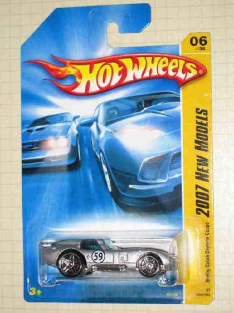 ミニカー Cobra Daytona Coupe #26 1:64 1965 Blue Shelby Cobra