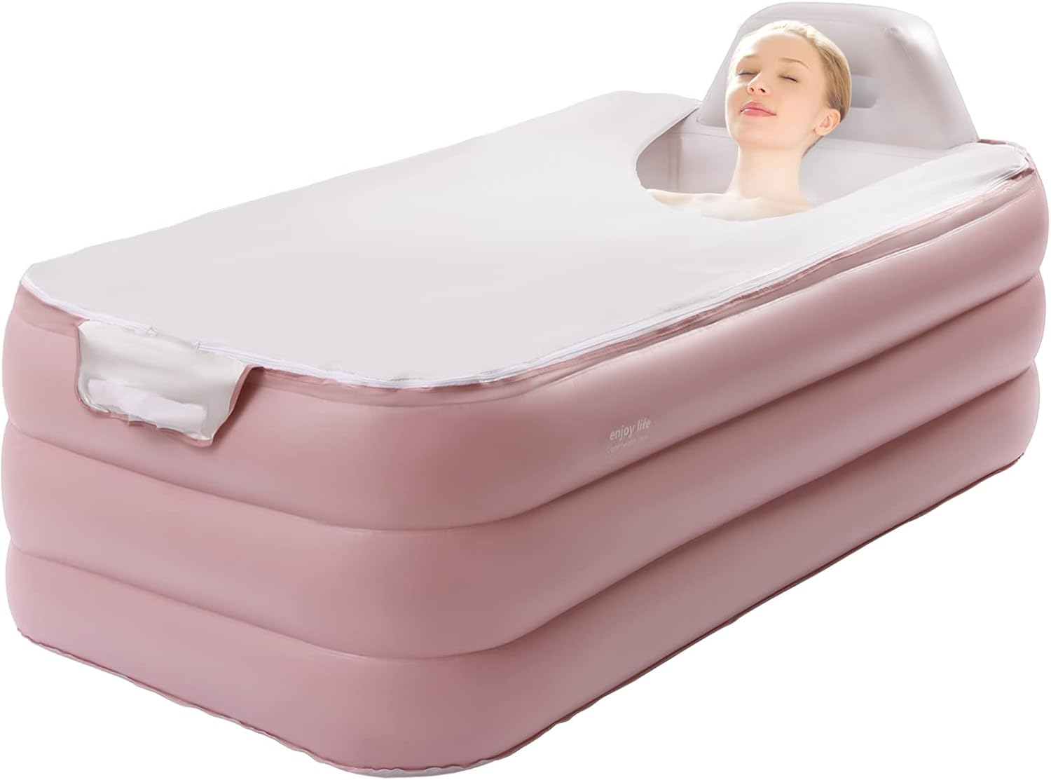 Inflatable Bathtub Adult with Electric Air Pump, Indoor or