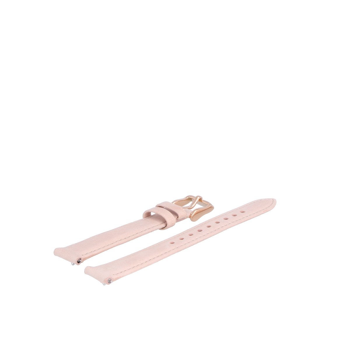 Fossil Bracelet de montre en cuir - Rose - 14 mm