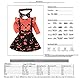 0-24M My 1st Halloween Baby Girl Outfits Strampler + Kürbis Hosenträger Rock + Stirnband 3PCS Kleidung Set (Halloween Baby B, 6-12 Monate)