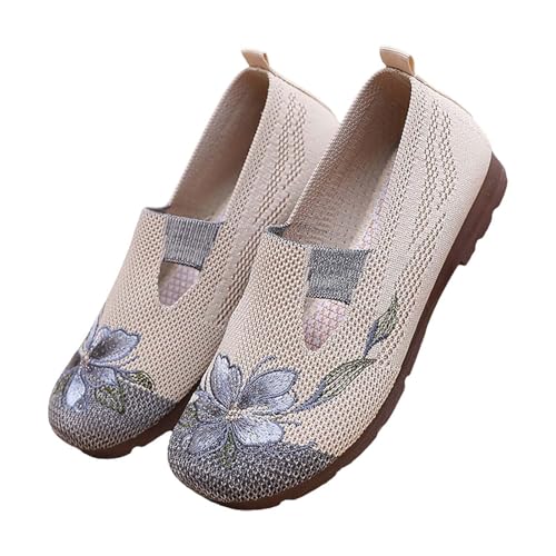 Scarpe Ortopediche Senza Lacci Morbida Sneakers Estive Donna Comode Scarpe da Passeggio Ortopediche da Donna Traspirante Antiscivolo Leggere Sportive Casual in Mesh da Corsa Estive Comode