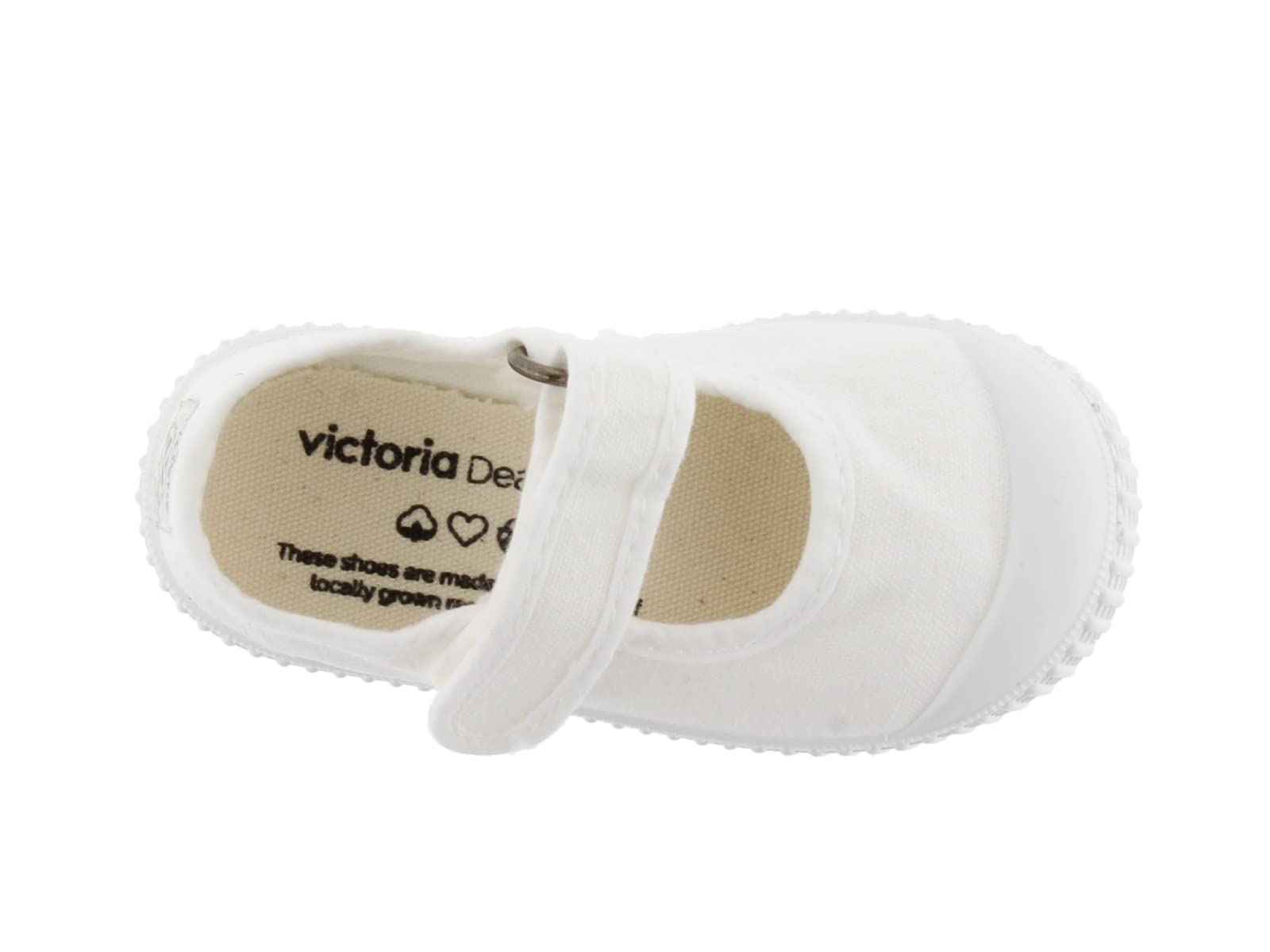 victoria Merceditas Unisex 1915 Lona Tintada DREC & Tira Adherente & Refuerzo Puntera 136605 para Niños