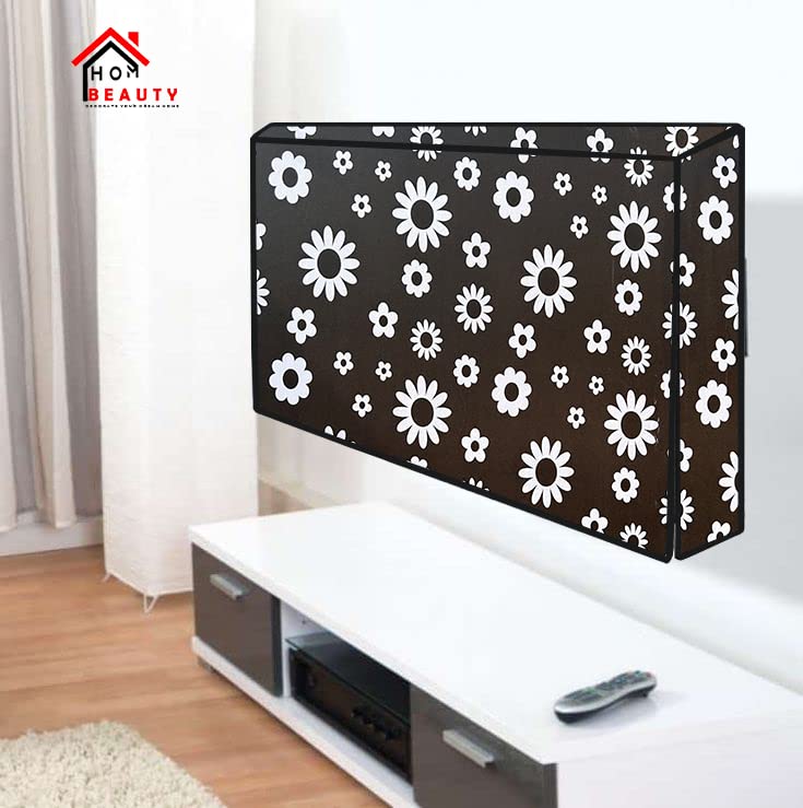 Image of HOMBEAUTY TV Cover Weatherproof and Waterproof | Smart Shield Screen Protector for Outside and Inside | Cover for Moving | Display Protectors (43 in, HH01)
