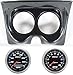 67 68 F Body Carbon Dash Carrier w/Auto Meter 5" Cobalt Gauges