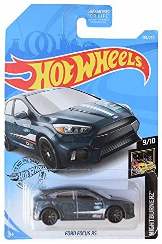 Hot Wheels Ford Focus RS [Negro] 139/250 Nightburnerz 9/10