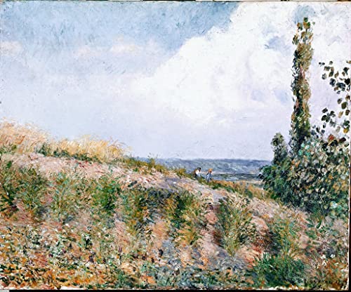 Tableau paysage de Camille Jacob Pissarro - Impression d'art vintage premium