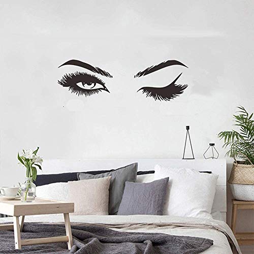 Creative Pretty Eyelashes Wall Sticker Girl Room Living Room Decorations For Home Wallpaper Mural Art Decals Sexy Stickers #TOP5