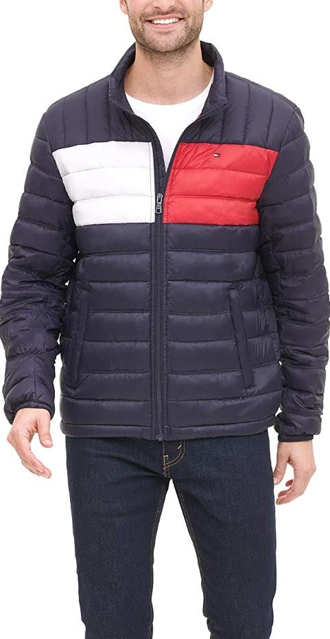 Image of Tommy Hilfiger Men's Packable Down Puffer Jacket