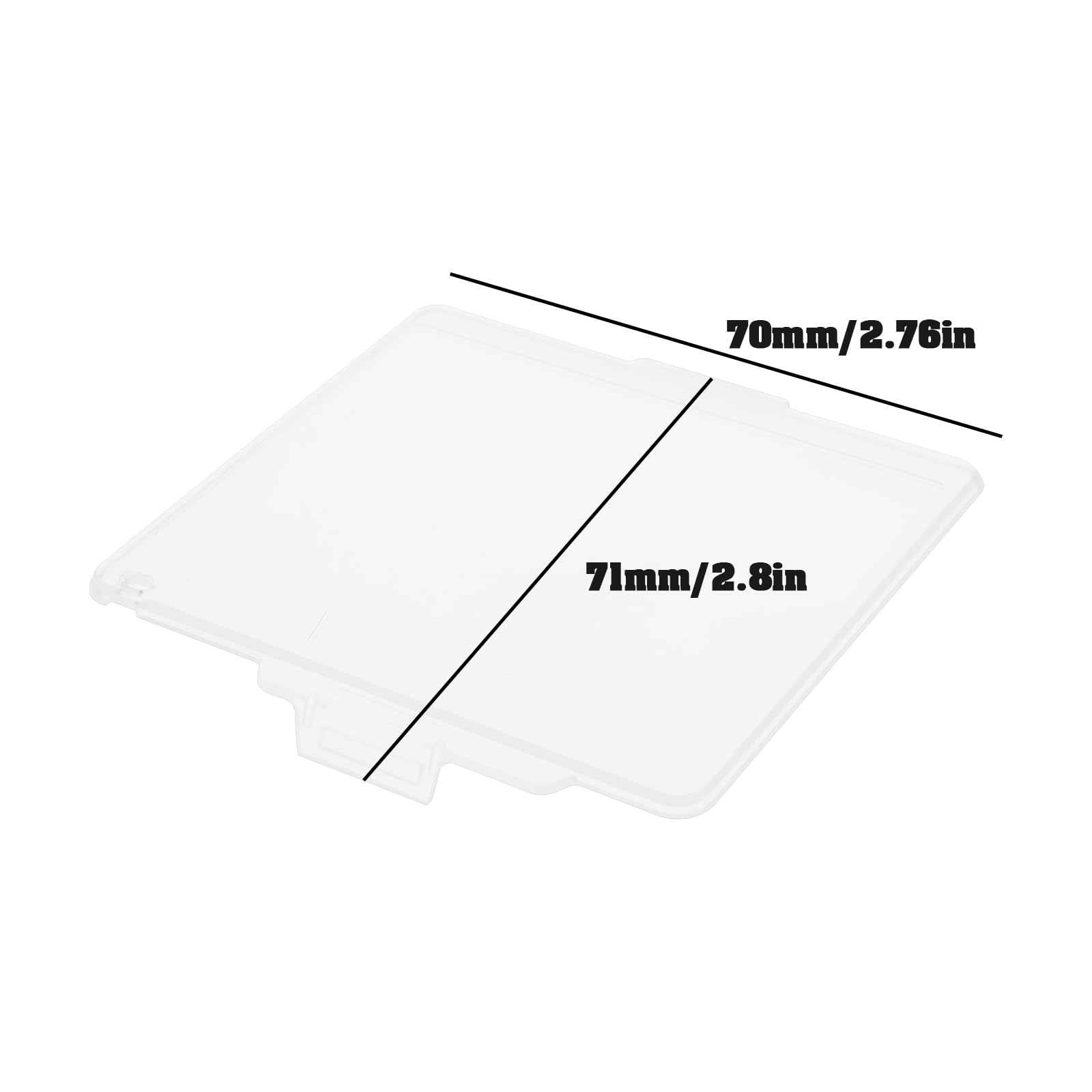 2x LCD Screen Cover Trasparente Compatibile con Nikon D800 D800E D810 BM-12