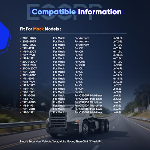 Image of ECCPP AC Compressor for Volvo for VNL L6 10.8L 14.9L 16.1L 2008-2017 | for Volvo VNM L6 10.8L 2008-2017 167530,168530 Fast Cooling AC Compressor with Clutch Low Vibration Fuel Efficient