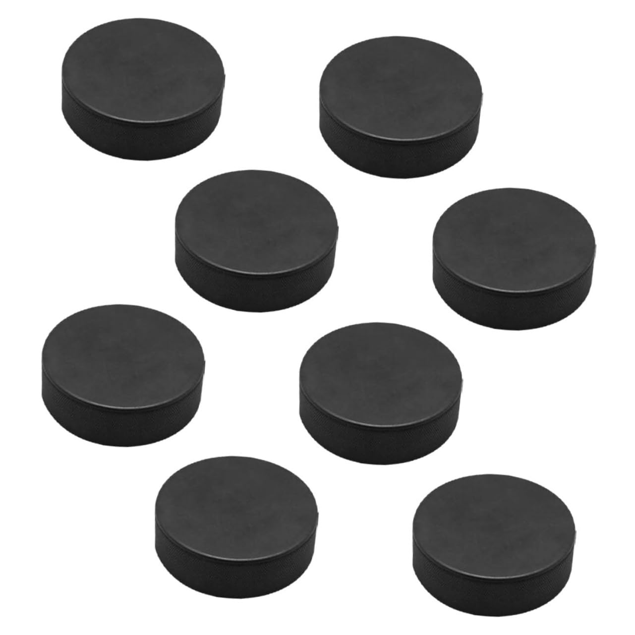 GOOHOCHY Foam Ice Hockey Set 8pcs Training Balls for Hockey Practice and Soft for Street or Ice