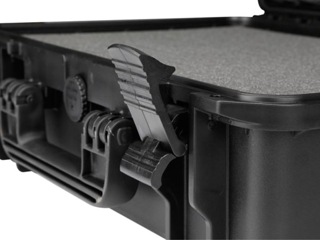 Velleman HC540SH245 Maleta Rígida con Espuma Alveolar, negro, 594 x 473 x 270 mm