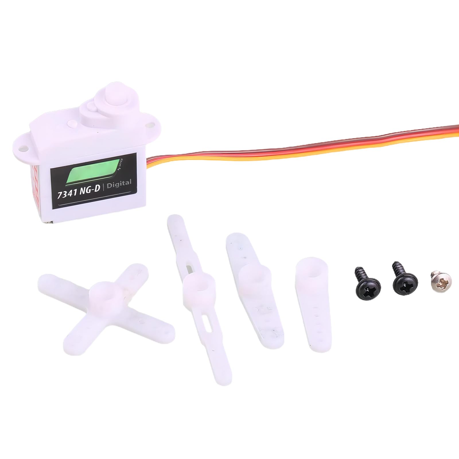 Servo Numérique PTK7341 D Pour Avion, Hélicoptère, Voiture RC - Léger (5,1 G), Rapide, Précision Haute - Pour Modèles F3P, 3D Intérieur - 8