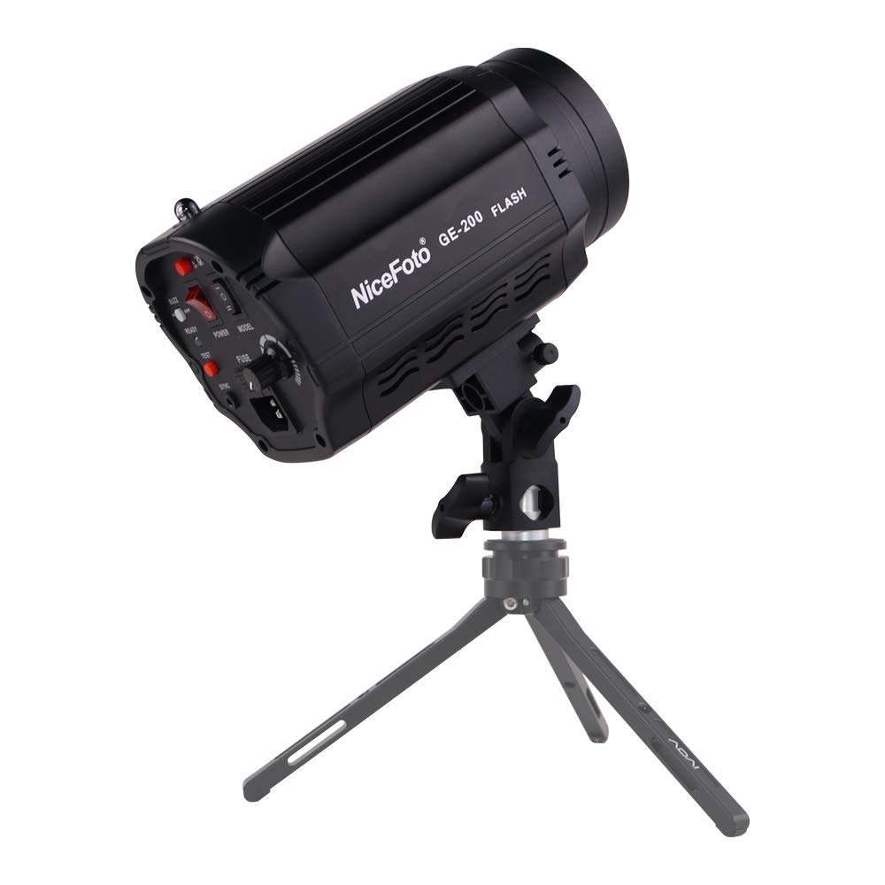 Amazon.com : Fomito Nicefoto GE-200 200W 5500K Mini Studio Flash