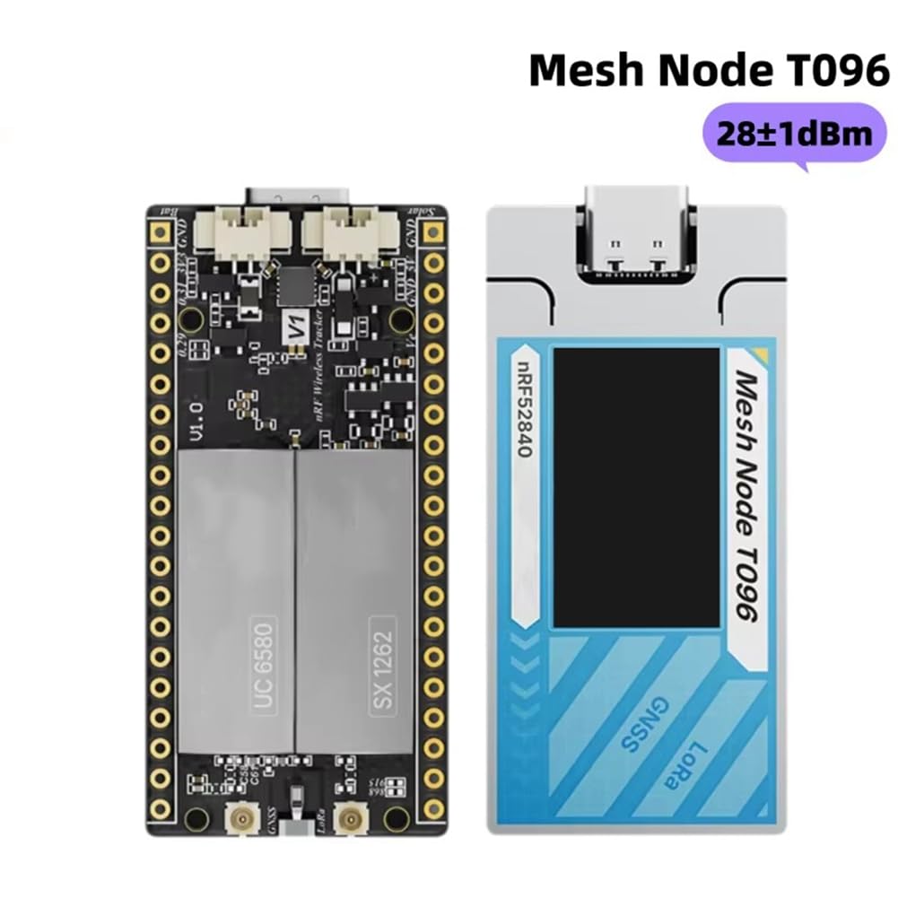Heltec Mesh Node T096 863-928MHz Meshtastic NRF52840 Tracker Lora Node SX1262 Bluetooth