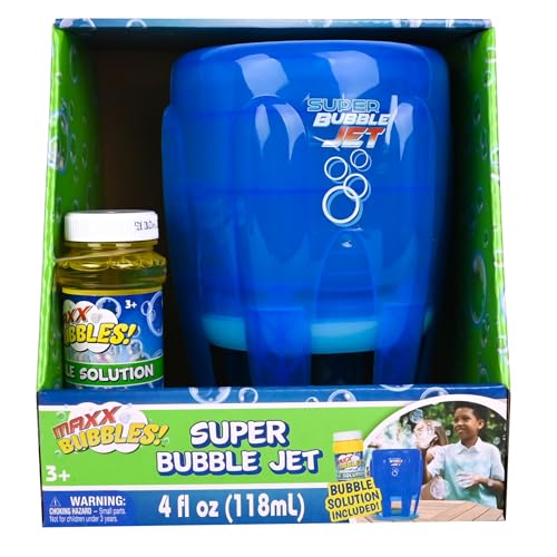 image for Sunny Days Entertainment Maxx Bubbles Super Bubble Jet, Portable Autom