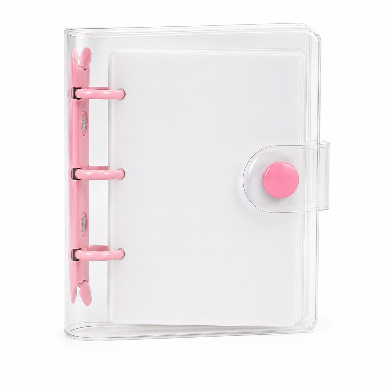 Press-On Nail Display Book with 6 Display Pages, Clear Nail Tip Storage Binder, Reusable Nail Sample Album, Nail Art Organizer Case for Press On Nails, Salon & Home Use (Mini Presson File)-image-35