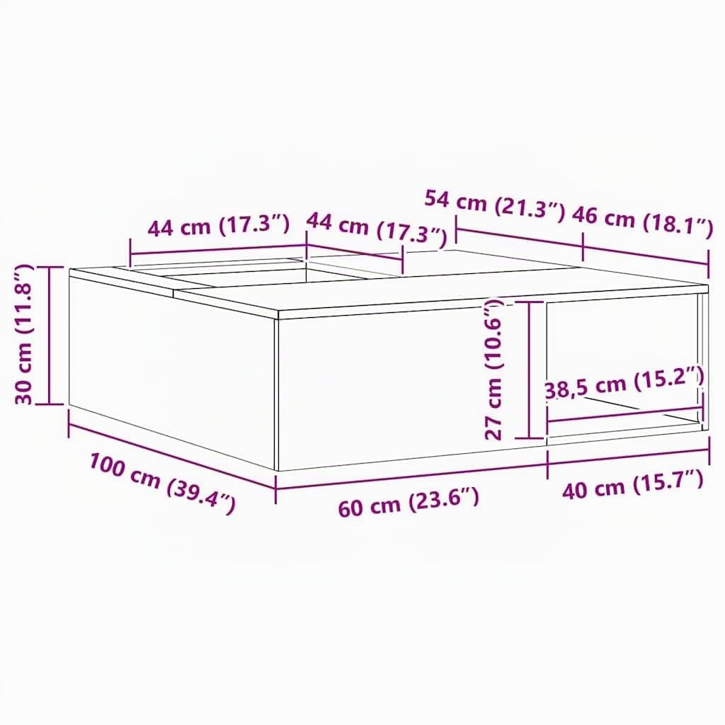 vidaXL Feuerstelle Schwarz 100 x 100 x 30 cm Wetterfeststahl | Aus kaltgewalztem Stahl gefertigt, Ideal für den Außenbereich, Maße 40 x 40 x 15 cm