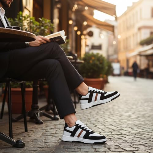 Image of Men's Stylish Daily Use Canvas Sports Shoes