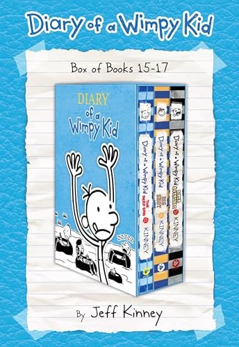 Diary of a Wimpy Kid Box of Books 15-17: Deep End, Big Shot, and Diper Överlöde (Diary of a Wimpy Kid Box Set) image 2