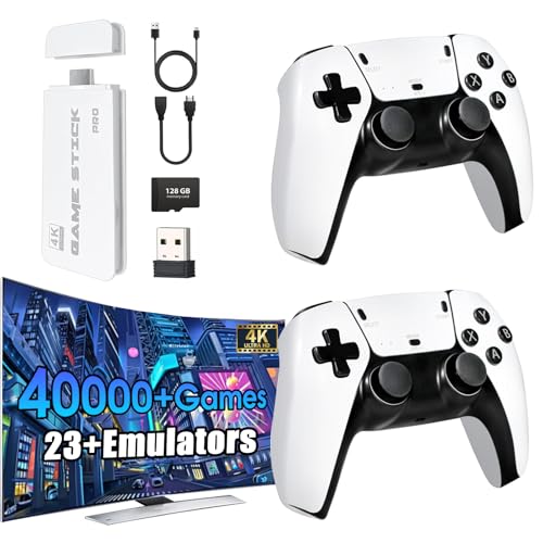 2026New Wireless Retro Game Console 23 Simulators and Over 40,000 Games Plug and Play 4K HD HDMI TV...