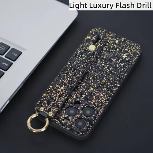 Housse de Poudre Flash pour iPhone protégeant des chutes avec sangle anti-perte pour grand écran - 5