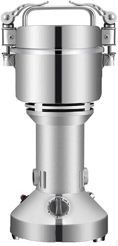 400G Open-Cover-Stop Protection 1800W Molinillo eléctrico de grano 25000RPM molino superfino para hierbasespeciasnuecescereales 30S molienda rápida