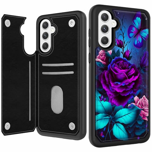 Coque Samsung A15 5G portefeuille à rabat pour éviter les rayures