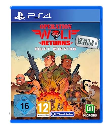 Operación Wolf Returns: First Mission - Edición de rescate [PS4] | Ya disponible en tu tienda friki favorita! En mundofriki.es!