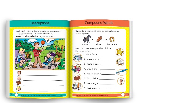 Image of The Summer Before Second Grade School Workbook: Bridging First Grade to Second Grade for Kids Ages 7 - 8 with 75+ Activities, Spelling, Reading, English, Math, and Time (Gold Stars Series)