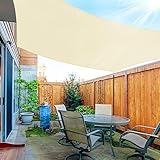 Lo que obtienes: el producto contiene 1 Toldo vela de sombra, color: Beige claro, rectángulo de 3 x 4m, 4 x cuerda fija (cada una de aproximadamente 1,5 m). Las velas solares de 3 x 4m son adecuadas para 7-8 personas. La vela parasol es fácil de instalar y desmontar, fácil de almacenar, no ocupa demasiado espacio y es muy conveniente para el almacenamiento en el hogar.
