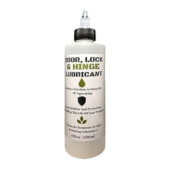 Door, Lock, and Hinge Lubricant - 8 Oz - Great for Sliding Doors, Garage Doors, Stiff Hinges, and Stuck Locks 1