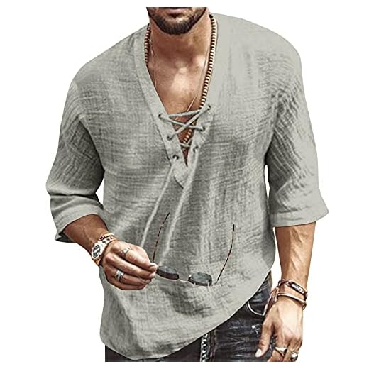 Beach V-Neck African Summer Shirt