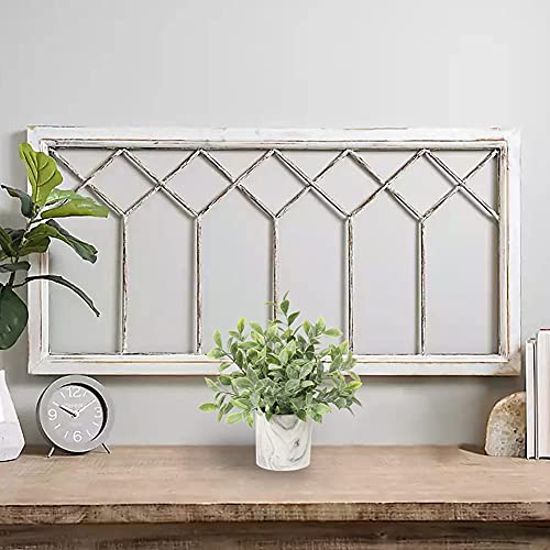 Hollyone Mini Artificial Potted Plants Fake Plants In Marble Pots, 1Pcs Plastic Eucalyptus Greenery Faux Plants For Home Office Desk Room Centerpiece Shelf Décor #TOP7