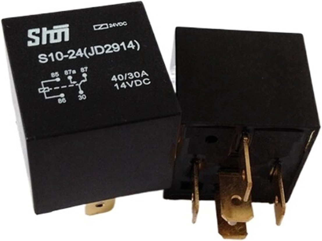 5PCS Automobile Relay Without Plastic Chair DC 24V 40A 5 pin JD2914 Air Conditioning Horn Relay Automotive Lighting Controller