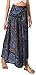 Joob Joob Long Boho Skirts for Women - Bohemian Hippie Maxi Summer Skirt Plum