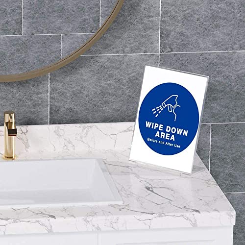 Image of CPI 4 X 6 Inch (A6) Acrylic Bar code standee, QR Code L Shape Perfect for Restaurants, Promotions, Tent Card Paper Holder Photo Frames for BHIM, PHONEPE, GOOGLE Pay Stand (Transparent, Set of 1)