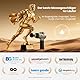 Bob and Brad C2 Massagepistole, Tiefe Gewebemassagepistole, Muskel-Massagegerät mit 5 Geschwindigkeiten und 5 Köpfen für Zuhause Büro Workout Erholung Schmerzlinderung, Tolles Geschenk, Schwarz