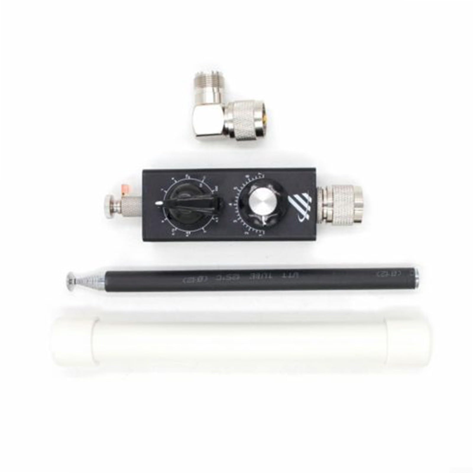 Mini-ANT 20W QRP Onde Corte HF Antenna 5-55MHz BA Completa Regolabile Per Yaesu FT-817 703 K2 USDX MCHF Amatoriale Radio Trasmissione Ricevi Con VSWR Meno Di 1.5 A 7/10/14/21MHz