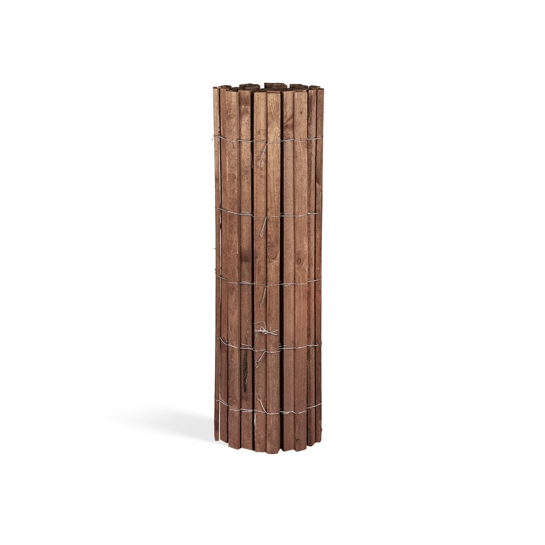 Baumschutz-/ Bissschutzzaun aus Fichte (imprägniert) | Länge 5 Meter | Höhe 120 cm | Lattenabstand ~6 cm
