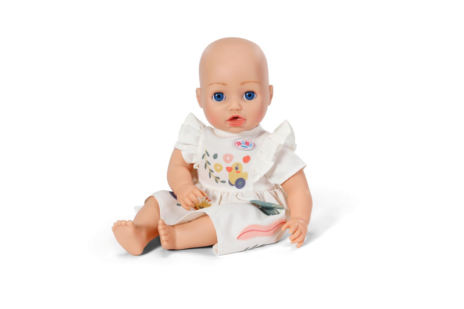 BABY born jurk met jungle ule & giraffenprint - Hoogwaardige poppenaccessoires - Kleding geschikt voor 43 cm poppen