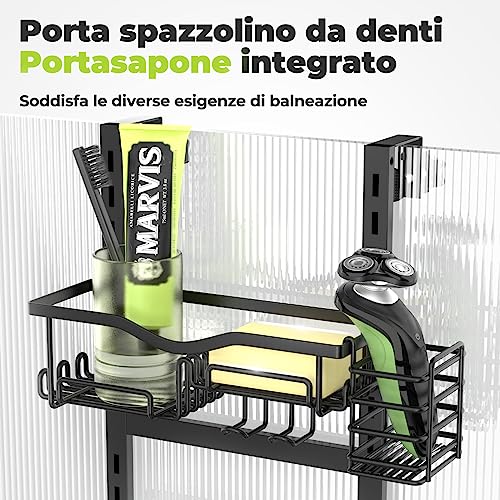 Dysaim Mensola Doccia da Appendere, 4 Pezzi