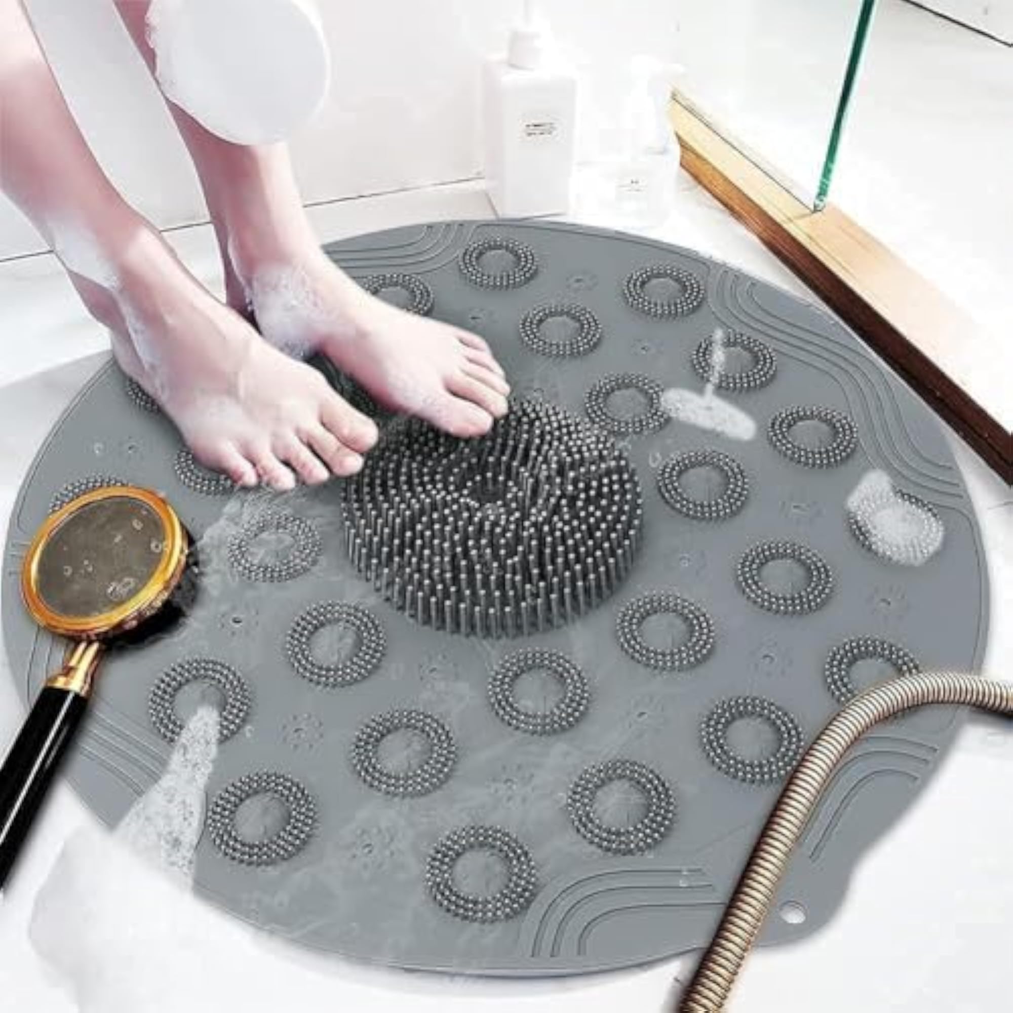 Non-Slip Foot Cleaning Washing Scrubber Tool