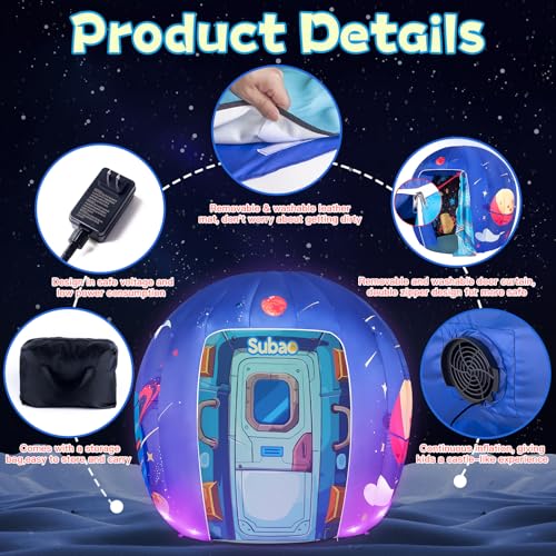 Subao Inflatable Light-Up Sensory Tent