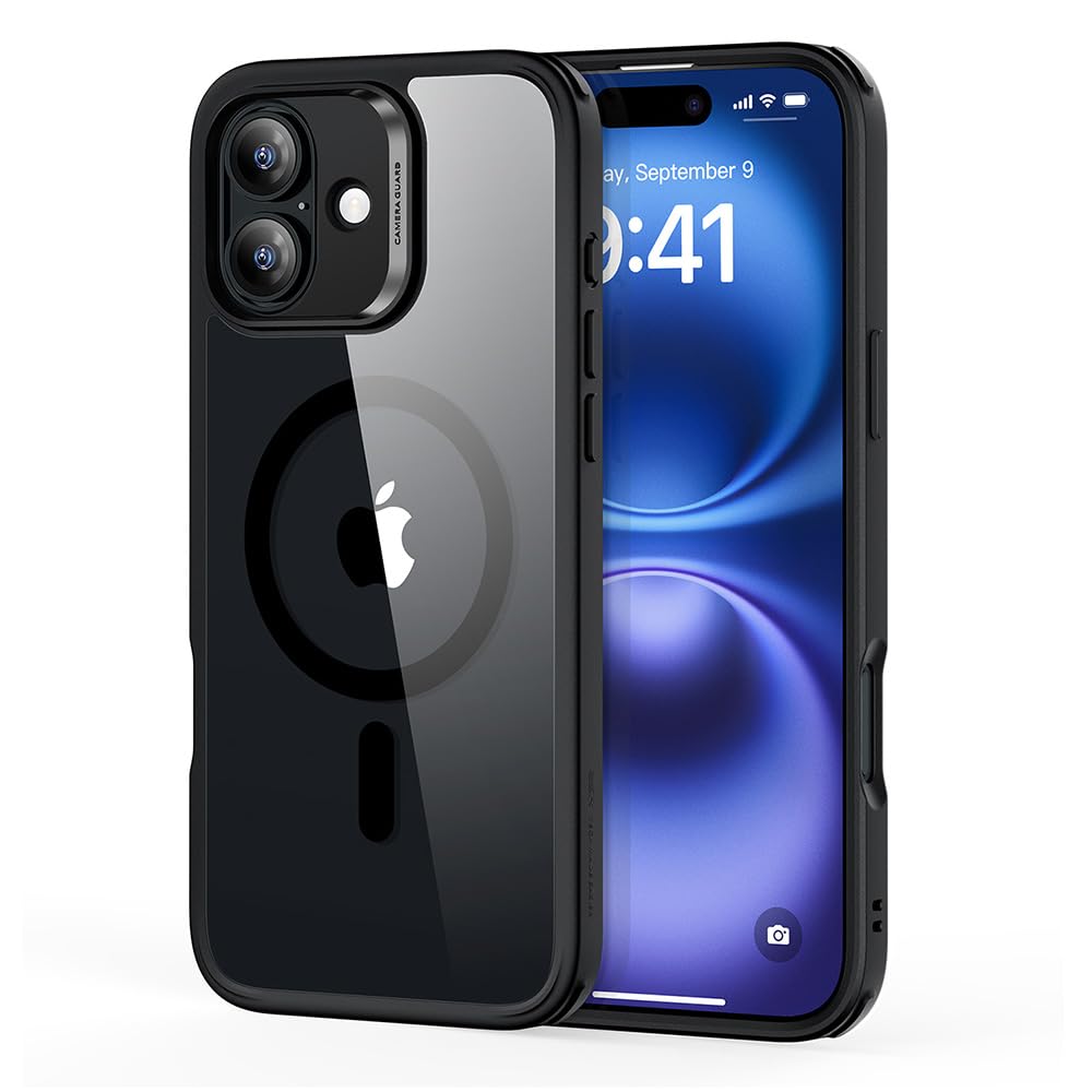 ESR Funda para iPhone 15, Compatible MagSafe, Protección Grado Militar a Prueba Golpes, Funda Magnética para iPhone 15, Funda Híbrida Classic (HaloLock), Transparente — view 32