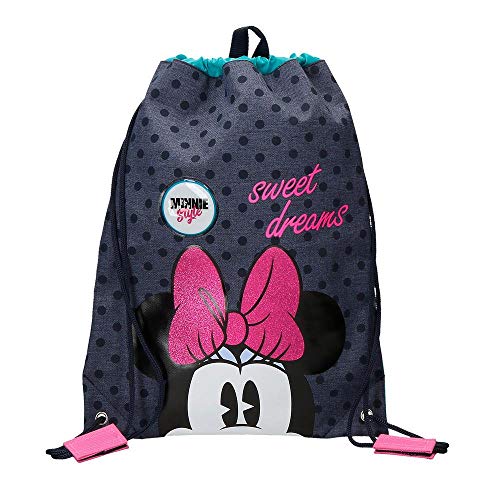 Disney Sweet Dreams Minnie Mochila saco  color Azul