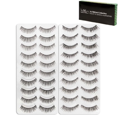 BMC 20 Pair 2 Styles False Eyelashes - Day To Night Falsies Collection, Set 6