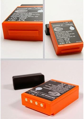 Miniatura 6 de XIAOXX (Pack of 1) 2100mAh 6V BA225030 Ni-Mh Rechargeable Battery for HBC Radiomatic for HBC Crane Remote Control Pump Truck Battery